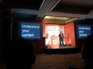 Watching @jystewart battle through a failing laptop battery and then a power outage! So calm. Such a pro. #speakerinspiration #AgileIndia2018 https://t.co/ZT4ty6anCN