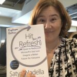 I won a copy of @satyanadella’s book! Thanks @MicrosoftWomen @MicrosoftAU #womenthinknext https://t.co/whMjT61n5B