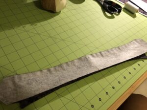 Step 8 - sandwich collar between collar stands, baste, sew, and turn out. https://t.co/Frv9vFqax3