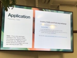 Because human vision is so attuned to motion, lots of apps use it to draw your attention to things you might otherwise miss. (Similarly, Damian Conway advises animating your code samples in tech talks to make it easier for attendees to follow!) #ggdsyd @GGDSydney https://t.co/Jtjxpo0j8L