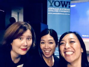 RT @marlousteh: Quick @yow_conf crew selfie during the #yownight #break #dreamteam #selfie @web_goddess https://t.co/CJWATEdG0f