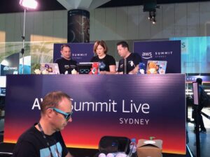 If you want to see my Twitch session live from the AWS Summit yesterday, it's here: https://t.co/wDW9P4KRHk. (And the role models I mention at the end are @lynnlangit, @allPowerde, and @Doctor_Astro. ❤️) Thanks for inviting me @awscloud!! https://t.co/sTSDRrsBnD