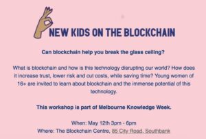 Okay, @codelikeagirlau, "New Kids on the Blockchain"? Is some naming brilliance. 💯👏😂 https://t.co/lXiZa3Qf65