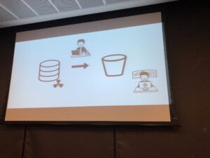 Tim Garnsey from @VergeLabsAI is speaking about a particularly gnarly data migration problem. Coincidentally he’s speaking at #yowdata next month! @TimGarnsey @DataScienceSyd #datasciencesyd https://t.co/NtsAYAXC0h