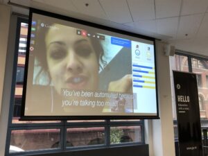 Holy crap. Everyone is laughing, but I find this example of an “emotional AI interface” SO CREEPY. 😳 #datasciencebreakfast https://t.co/Dy3aobsSEg