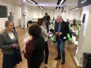 The crowd is gathering and conversations are happening at @Zendesk for tonight’s #yownight with @eleybourn! https://t.co/rwZDE42iX1