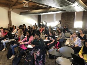 Beginner session kicking off!! So many folks excited to learn to code. @NodeGirlsSydney #NodeGirls #WIIT https://t.co/8oCrZnpufh