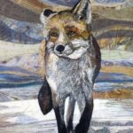 RT @womensart1: 'Fox trot' machine embroidered textile art by UK textile artist Rachel Wright #womensart https://t.co/Zd0Jg127MB