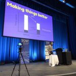 “People hate fixing things, and they really hate fixing things that we did…” Even if your ML system saves users time, if it introduces errors, it’ll irritate them. @simoncarryer #YOWData https://t.co/9p5HEzfOMO