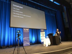 Sentiment analysis is already complicated… and that’s before you throw in sarcasm. 😂🧀 #YOWData @nomiddlename https://t.co/4QjM3yjxTe