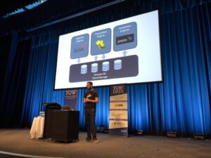 One thing that worked well for @atlassiandev was separating storage from compute - going with cloud native storage rather than HDFS, etc. #YOWData @rohandhupelia https://t.co/kjFvalt3yD