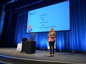 One of @yow_conf’s favourite speakers - @lindamciver from the Australian Data Science Education Institute. “We have a massive problem with data… and coincidentally we have a massive problem in education.” A story of kids, data, and computation. #YOWData https://t.co/fnU3cAtAtK