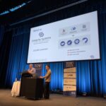 Grant and James from Integrity Systems (part of Meat & Livestock Australia) talking about how they use interactive data visualisation to protect the Aussie red meat industry. (Apologies to the vegos!) Disease outbreak could be very expensive! 😱 #YOWData https://t.co/6UVkG7jSZl