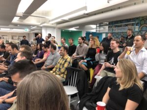 Fantastic crowd for @SydTechLeaders tonight at @prospa! #sydtechleaders https://t.co/vkD6ZgNnkf