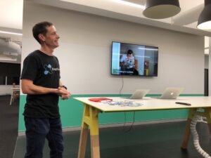 . @MichaelTozer got the idea for his company from a UK program about a tech company that hired an autistic young man as a tester. #sydtechleaders https://t.co/Dy5gGUkwMl