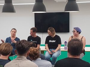 RT @darthted: Proud that we have 75% female speakers tonight at #sydtechleaders. https://t.co/0NWRNCeoj2