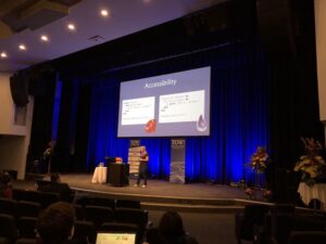 Great lessons about breaking up a monolith and rebuilding in Elixir from @jocranford. #ylj18 https://t.co/KuR0hP31Vc