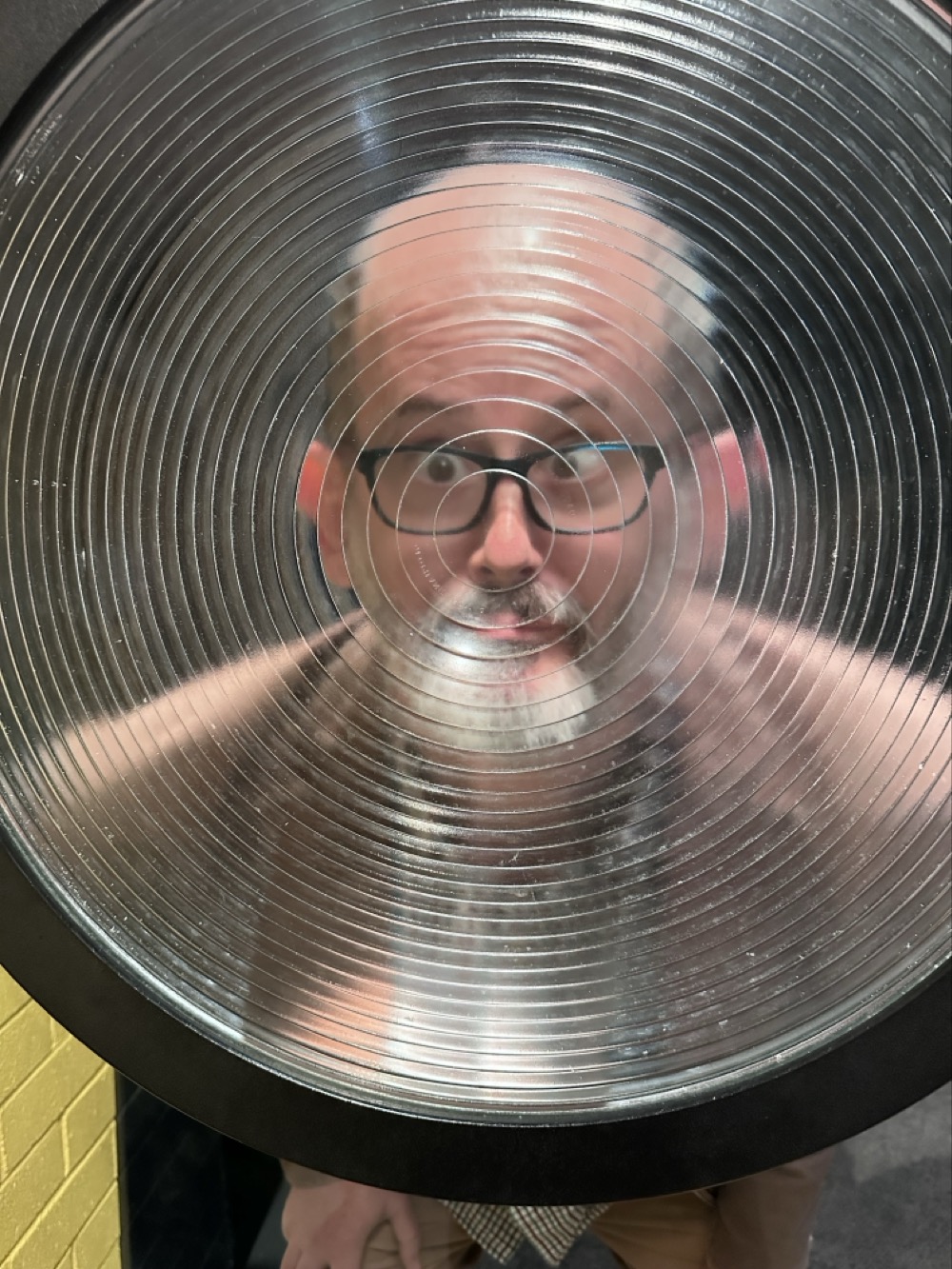 Mr Snook through a Fresnel lens