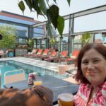 Chicago! Why yes, I do choose hotels based on mid-century furniture and rooftop bars. 😉