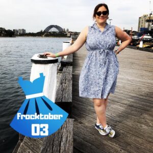 #frocktober 3: Liberty London shirtdress and Van Gogh Vans. #ithaspockets