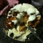 Even when monkey bread is bad, it's still pretty good. (We had a wall breach.)