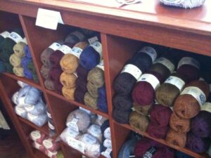 Visited Ewe-Nique Knits in Goshen today!