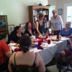 A knitters tea party!