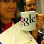 Awesome swag bag with SWEET Geek Girl Google coffee mug! Unexpected. Thanks, sponsors! #GGDSydney