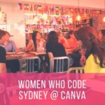 Thanks to everyone who came to WWCSYD tonight @canva! @canvavibe