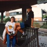 Mom cleaned out her photo albums, and look what I found! Germany, summer of 94, with Christina Nagel... (I LOVED that hat.)