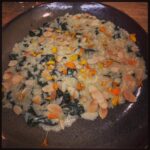 Blue cheese and silverbeet risotto. Lovely dinner with some of my wonderful fellow women in tech!