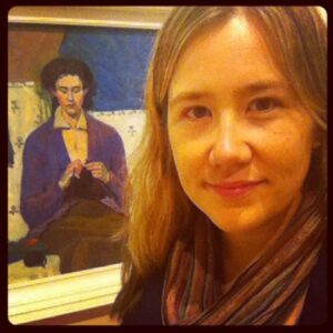 Visiting one of my favourite paintings by Grace Cossington Smith. http://instagr.am/p/Ncl4hhxJPq/