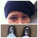 Required uniform for protesting: jaunty beret and Doc Martens, of course. http://instagr.am/p/OLARo_RJGz/