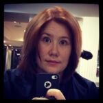 New stylist! Quite happy. Layered cut, copper with blonde bits. Nothing drastic. #selfie