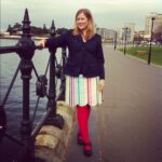 Squinting on a cloudy day in my new Meringue skirt! http://instagr.am/p/KT79-9RJFv/