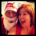 Christmas #selfie with the dodgiest "Santa" in Sydney!