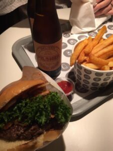 Rodd Snook said: "I want to see if Neil's burger is as good as mine." Brendan Sheldrick will be pleased to know he approved of both the burger and the beer. :)