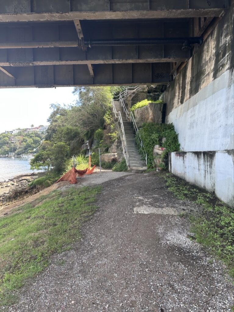 Spit Bridge stairs